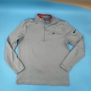 NIKE DRI-FIT Embroidered Golf Pullover